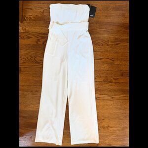 White House Black Market White Jumpsuit - Size 6